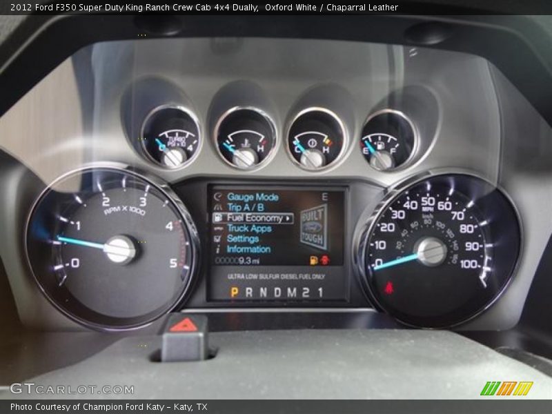  2012 F350 Super Duty King Ranch Crew Cab 4x4 Dually King Ranch Crew Cab 4x4 Dually Gauges