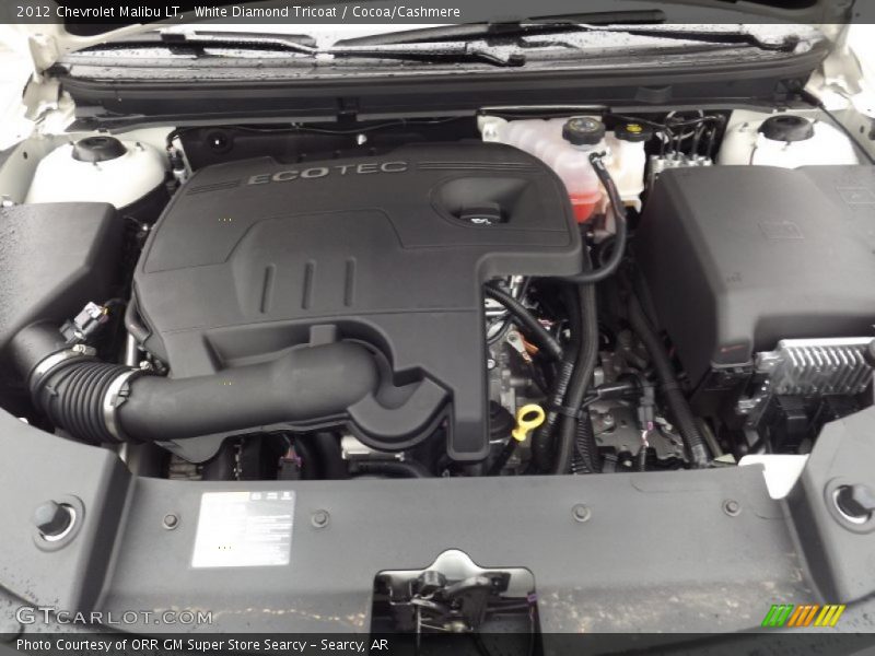 White Diamond Tricoat / Cocoa/Cashmere 2012 Chevrolet Malibu LT