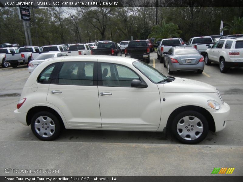 Cool Vanilla White / Pastel Slate Gray 2007 Chrysler PT Cruiser
