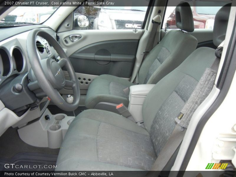 Cool Vanilla White / Pastel Slate Gray 2007 Chrysler PT Cruiser
