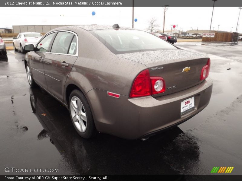 Mocha Steel Metallic / Cocoa/Cashmere 2012 Chevrolet Malibu LS