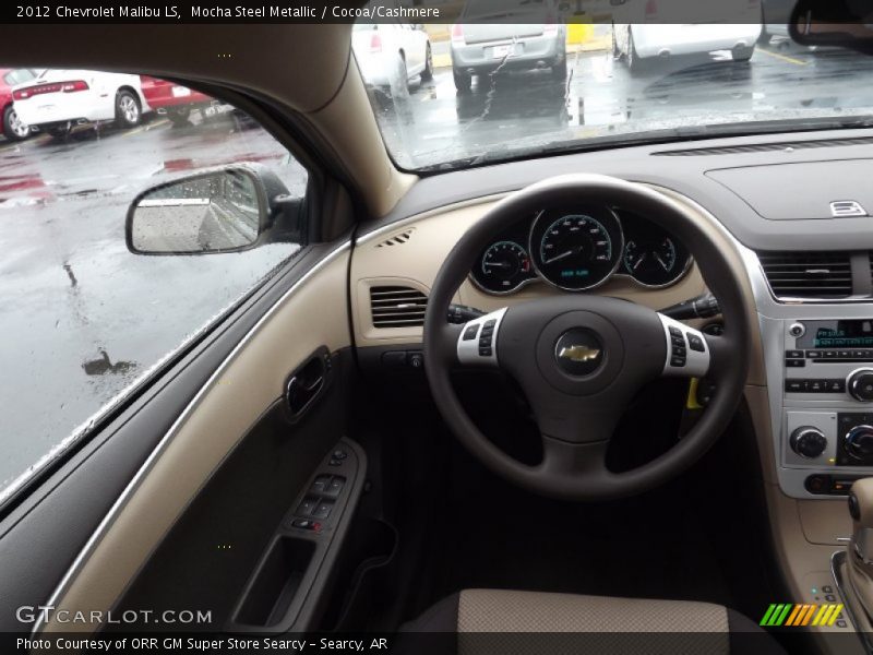 Mocha Steel Metallic / Cocoa/Cashmere 2012 Chevrolet Malibu LS