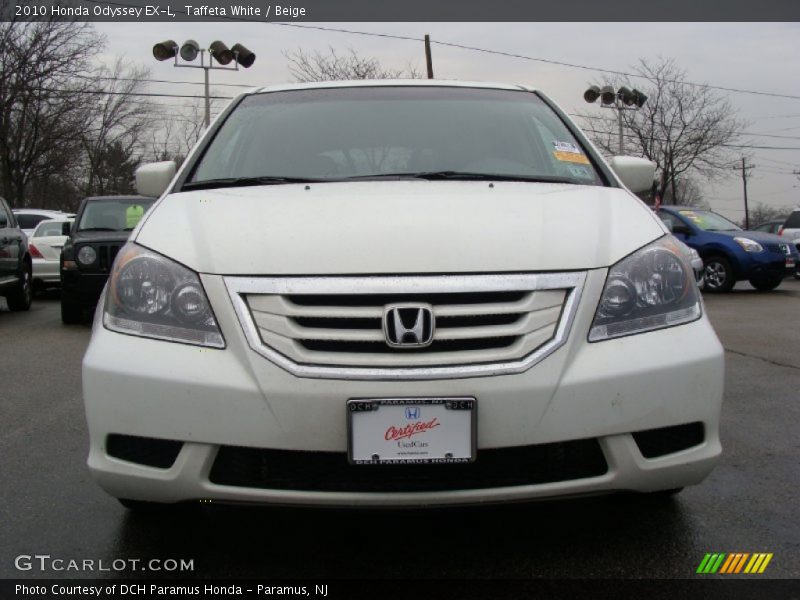 Taffeta White / Beige 2010 Honda Odyssey EX-L