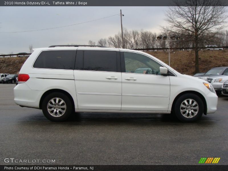 Taffeta White / Beige 2010 Honda Odyssey EX-L