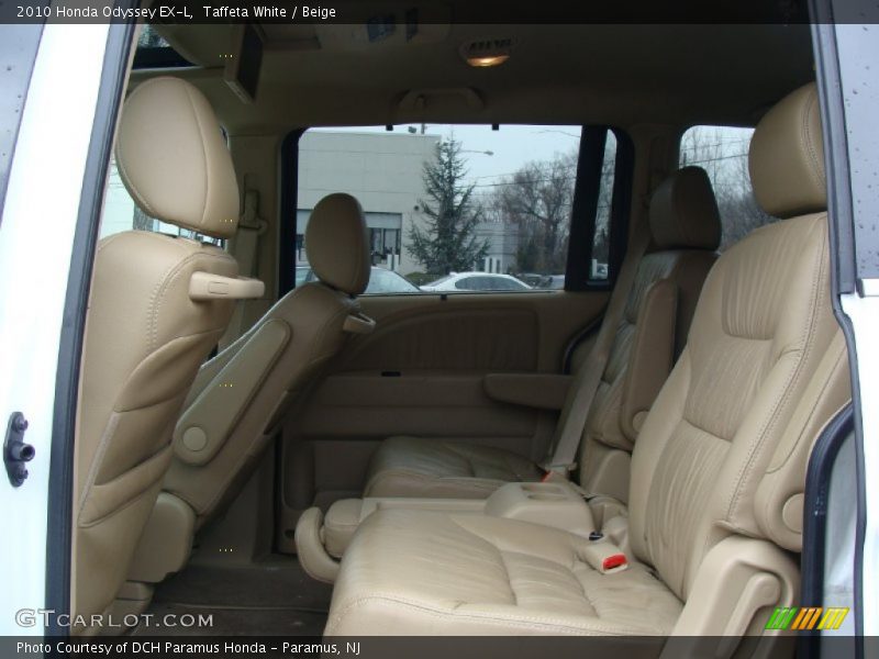 Taffeta White / Beige 2010 Honda Odyssey EX-L