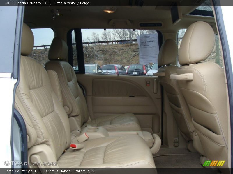 Taffeta White / Beige 2010 Honda Odyssey EX-L