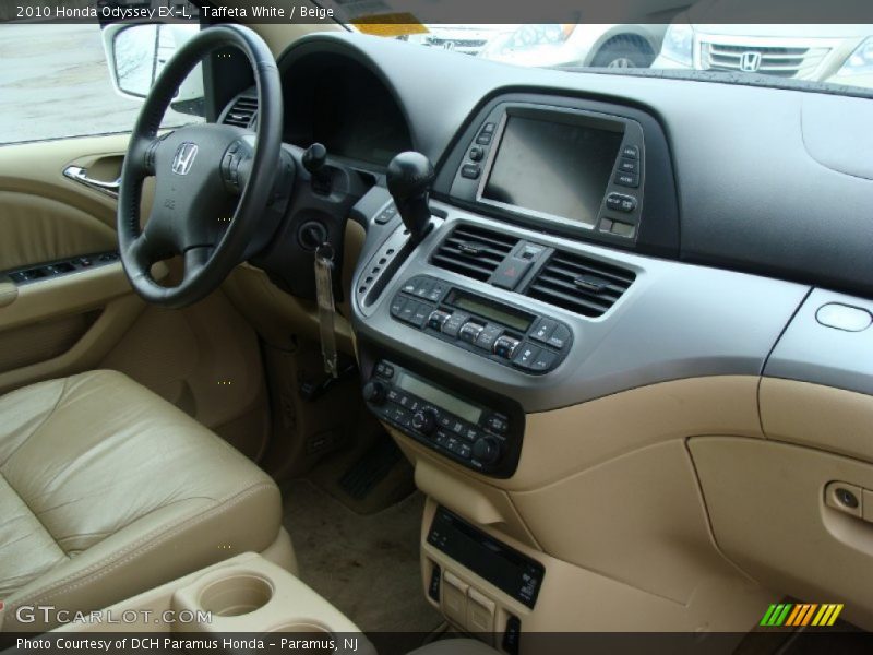 Taffeta White / Beige 2010 Honda Odyssey EX-L