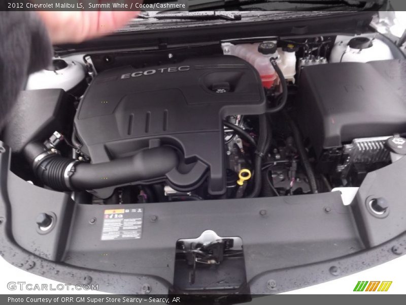 Summit White / Cocoa/Cashmere 2012 Chevrolet Malibu LS