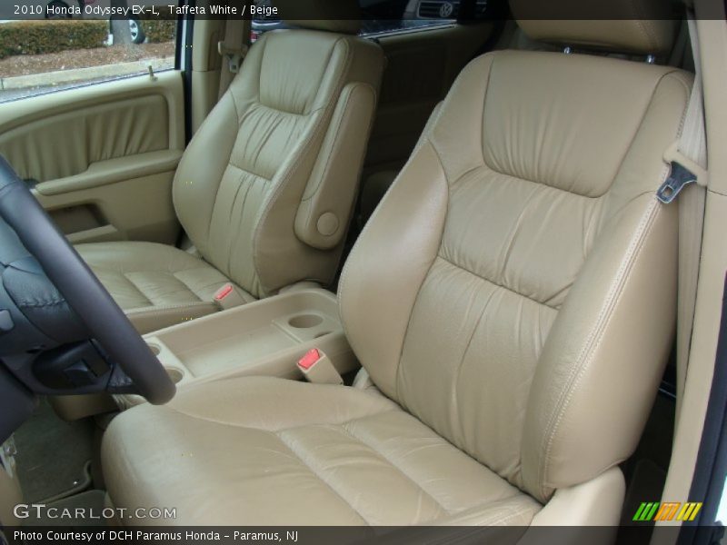 Taffeta White / Beige 2010 Honda Odyssey EX-L