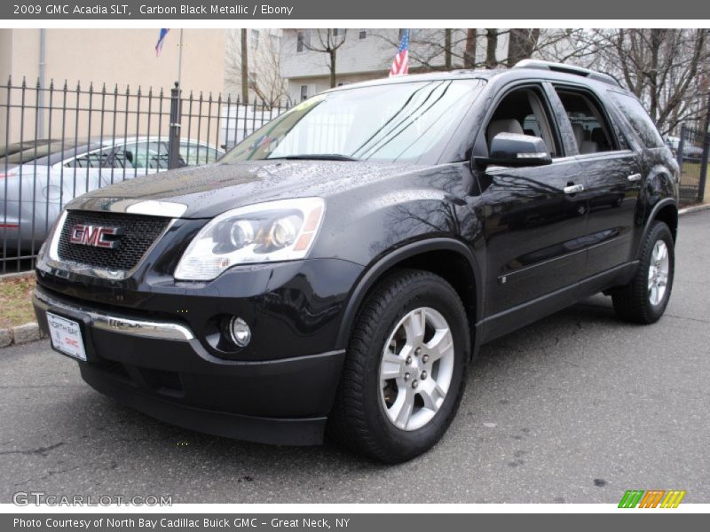 Carbon Black Metallic / Ebony 2009 GMC Acadia SLT