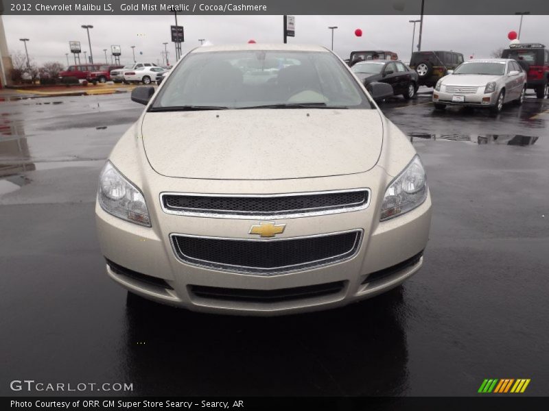Gold Mist Metallic / Cocoa/Cashmere 2012 Chevrolet Malibu LS