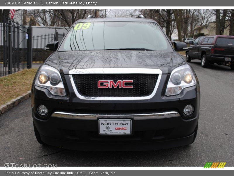 Carbon Black Metallic / Ebony 2009 GMC Acadia SLT