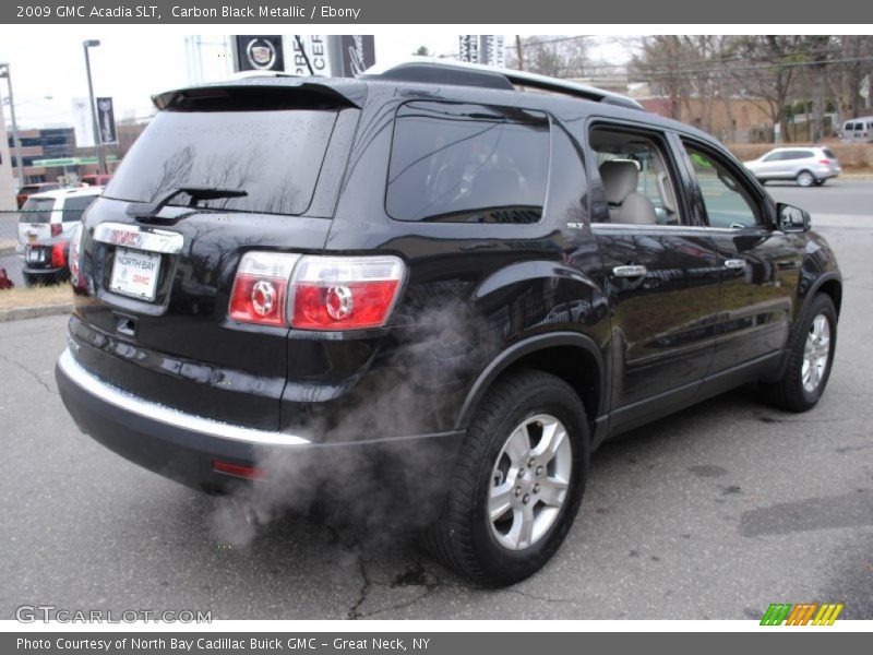 Carbon Black Metallic / Ebony 2009 GMC Acadia SLT