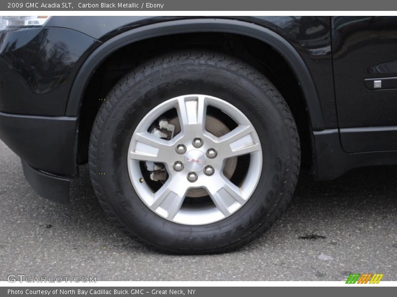 Carbon Black Metallic / Ebony 2009 GMC Acadia SLT