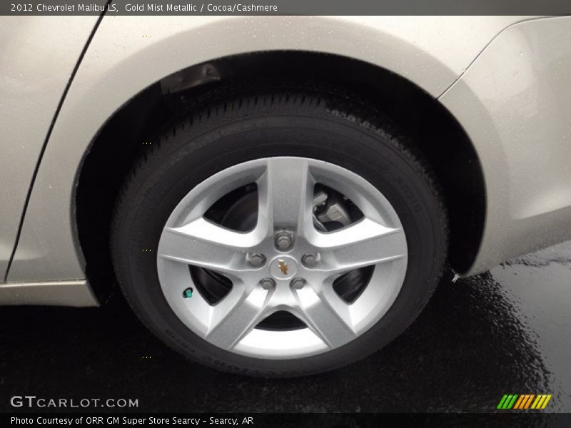 Gold Mist Metallic / Cocoa/Cashmere 2012 Chevrolet Malibu LS