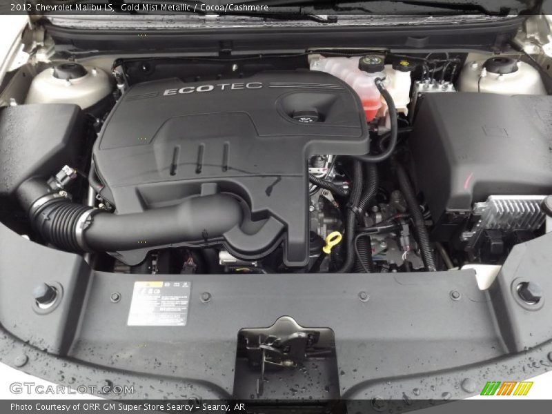Gold Mist Metallic / Cocoa/Cashmere 2012 Chevrolet Malibu LS