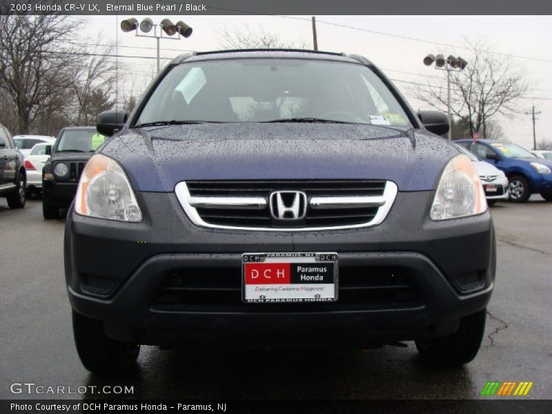 Eternal Blue Pearl / Black 2003 Honda CR-V LX