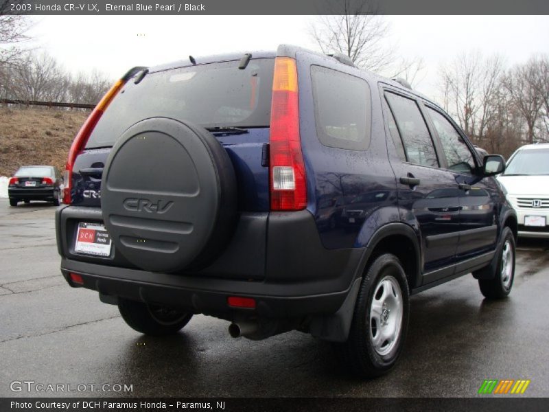 Eternal Blue Pearl / Black 2003 Honda CR-V LX
