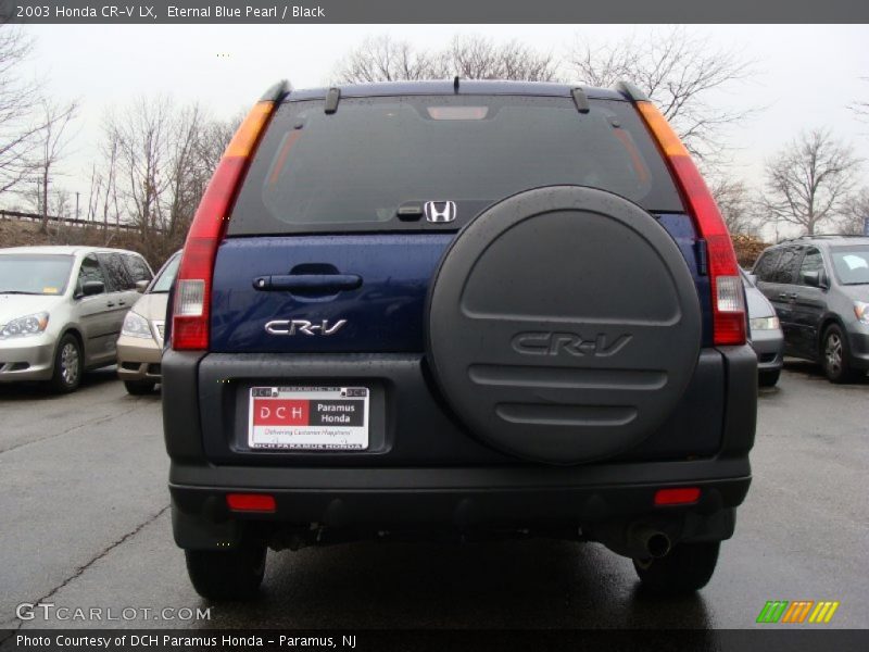 Eternal Blue Pearl / Black 2003 Honda CR-V LX