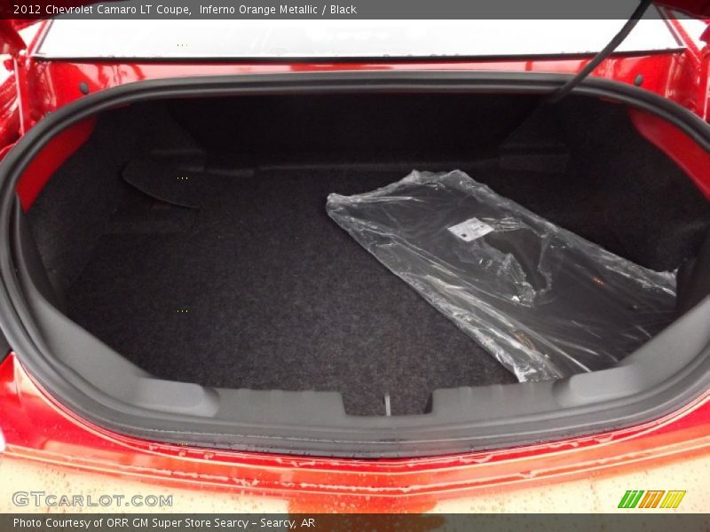 Inferno Orange Metallic / Black 2012 Chevrolet Camaro LT Coupe