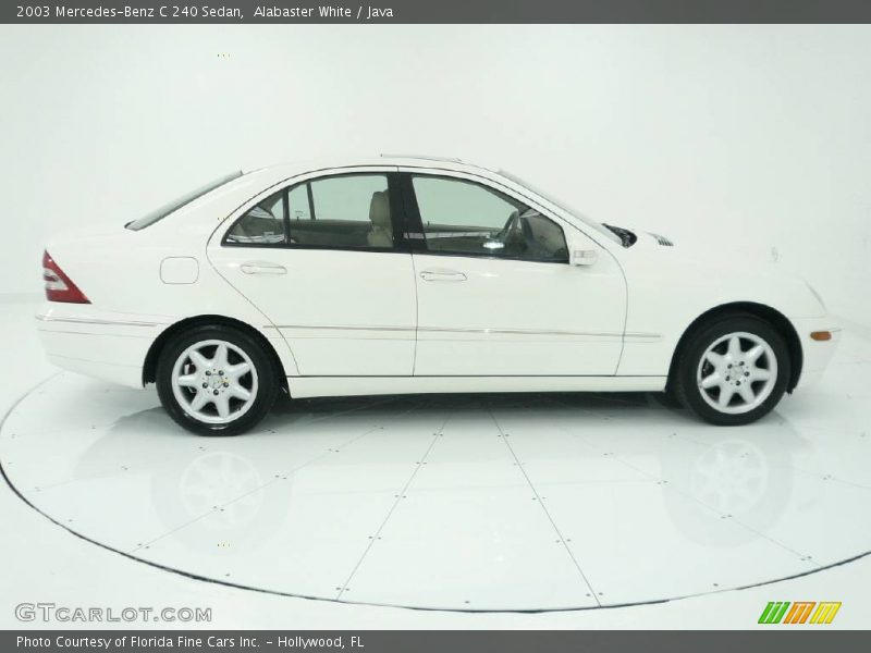 Alabaster White / Java 2003 Mercedes-Benz C 240 Sedan