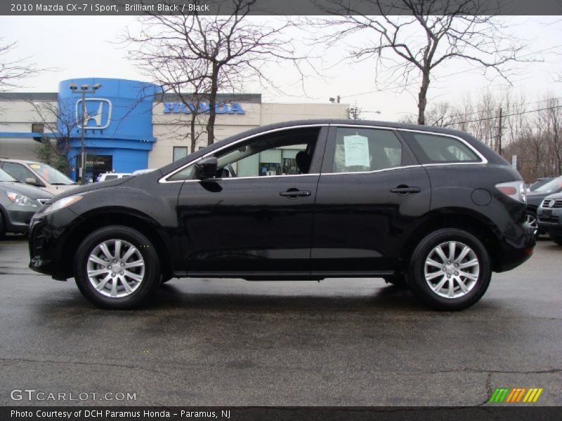 Brilliant Black / Black 2010 Mazda CX-7 i Sport