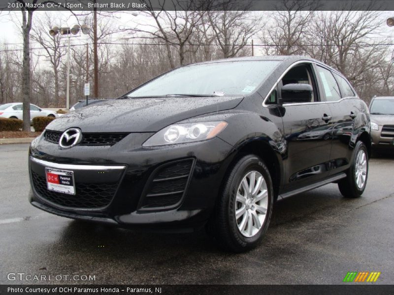 Brilliant Black / Black 2010 Mazda CX-7 i Sport