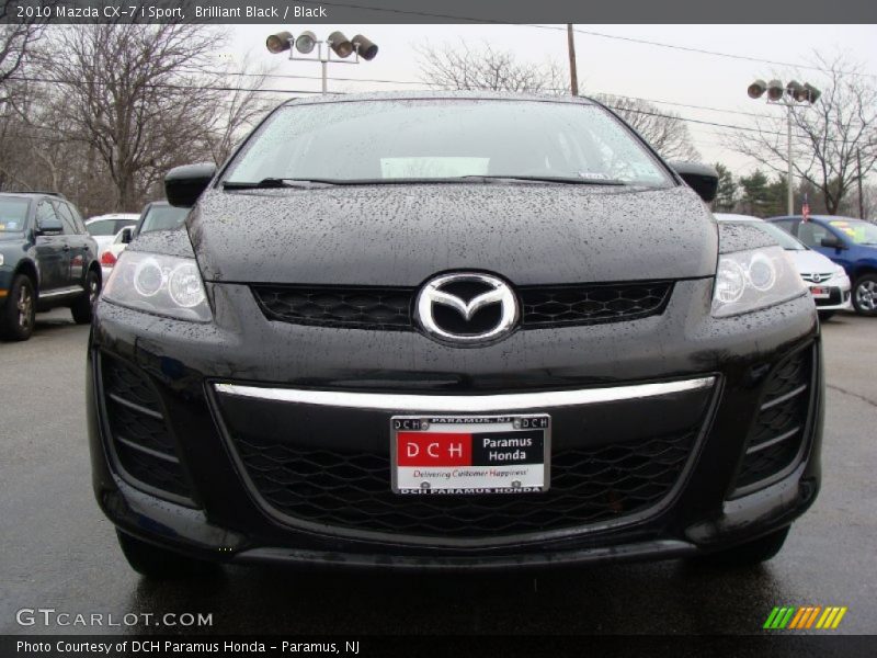 Brilliant Black / Black 2010 Mazda CX-7 i Sport