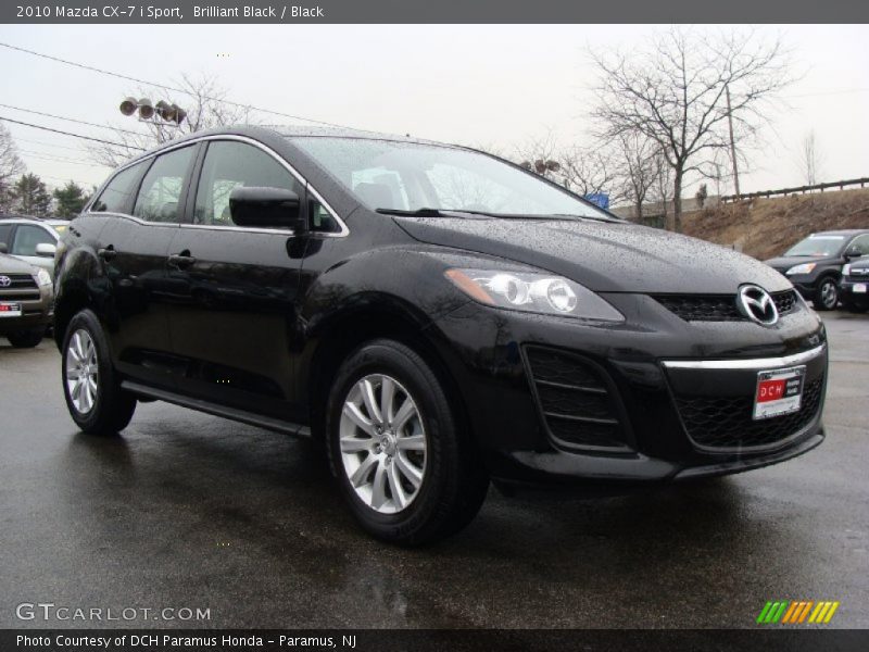 Brilliant Black / Black 2010 Mazda CX-7 i Sport