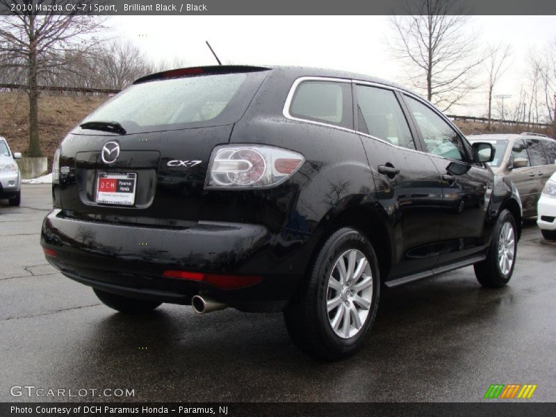 Brilliant Black / Black 2010 Mazda CX-7 i Sport