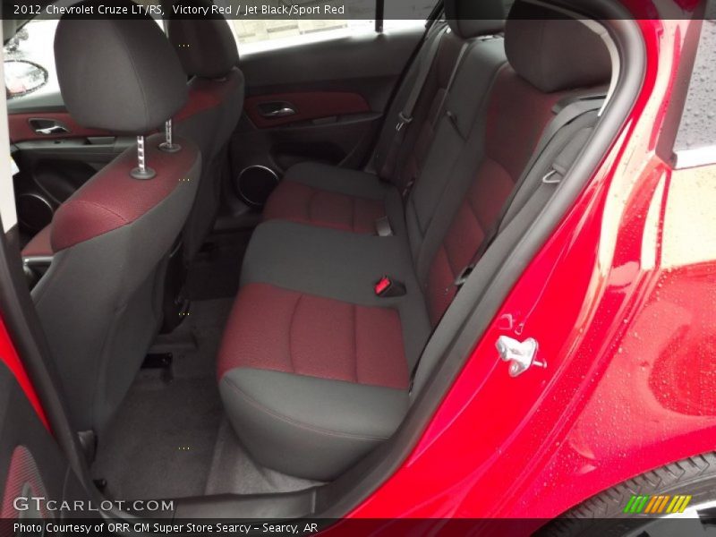  2012 Cruze LT/RS Jet Black/Sport Red Interior