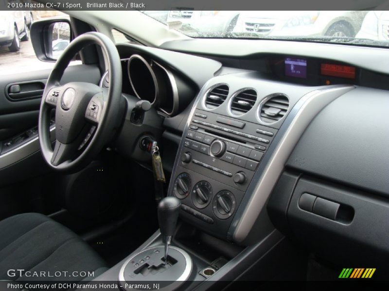 Brilliant Black / Black 2010 Mazda CX-7 i Sport