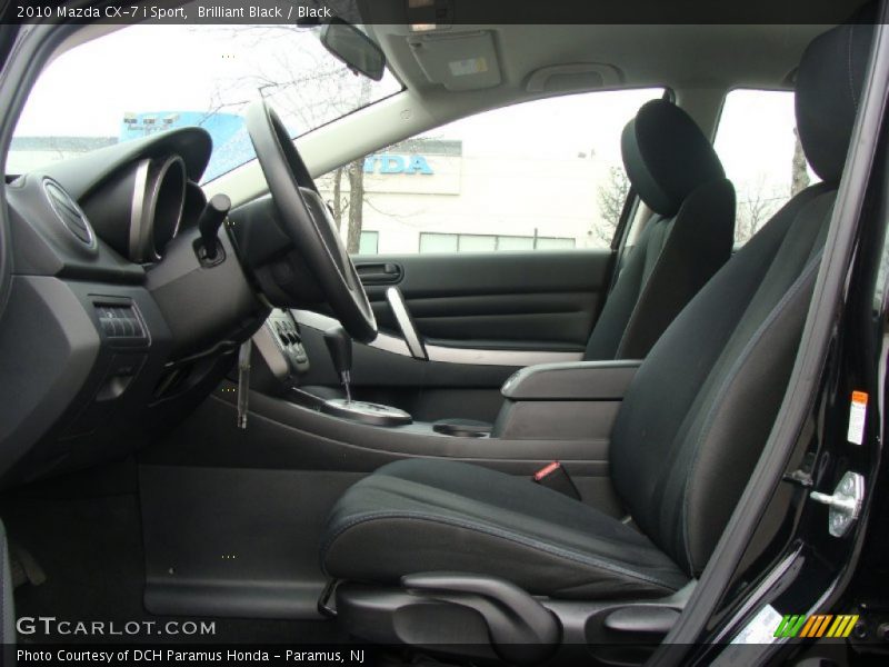 Brilliant Black / Black 2010 Mazda CX-7 i Sport
