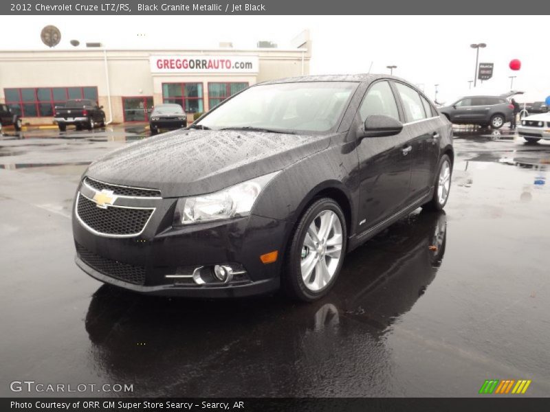 Black Granite Metallic / Jet Black 2012 Chevrolet Cruze LTZ/RS