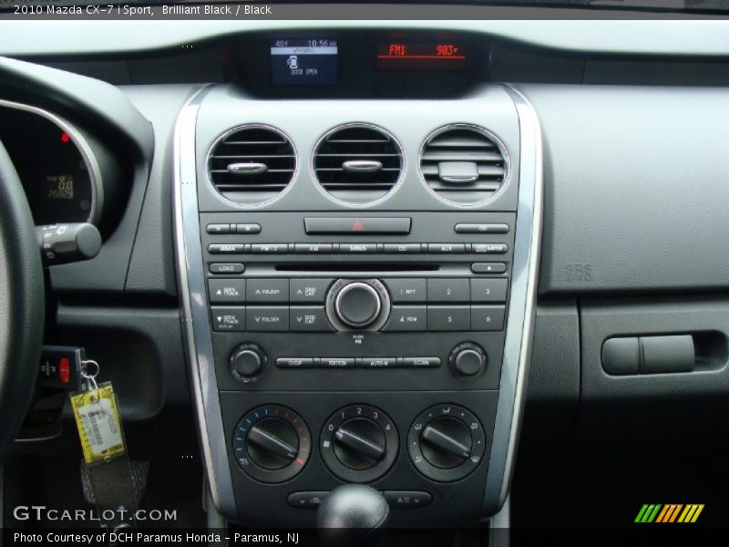 Controls of 2010 CX-7 i Sport