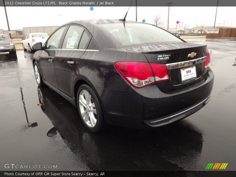 Black Granite Metallic / Jet Black 2012 Chevrolet Cruze LTZ/RS