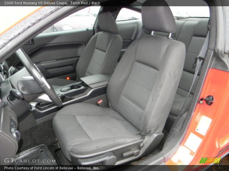 Front Seat of 2006 Mustang V6 Deluxe Coupe