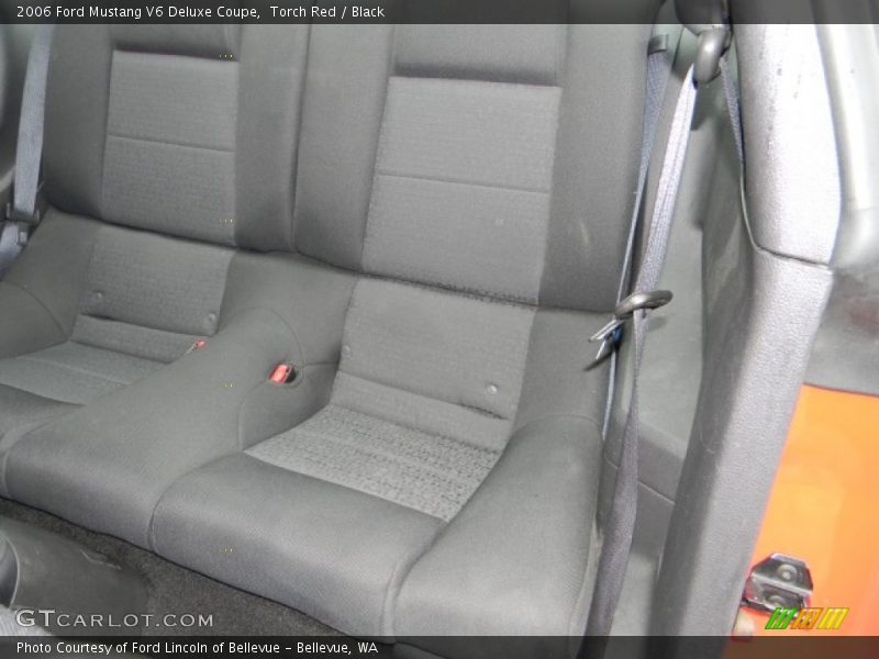 Rear Seat of 2006 Mustang V6 Deluxe Coupe