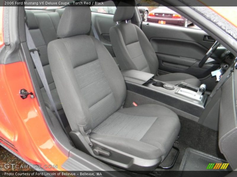 Front Seat of 2006 Mustang V6 Deluxe Coupe