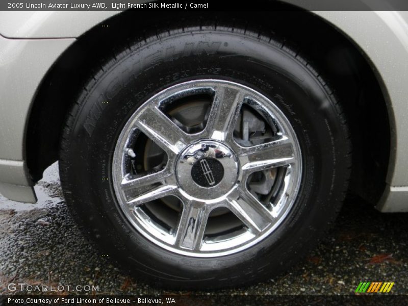 Light French Silk Metallic / Camel 2005 Lincoln Aviator Luxury AWD