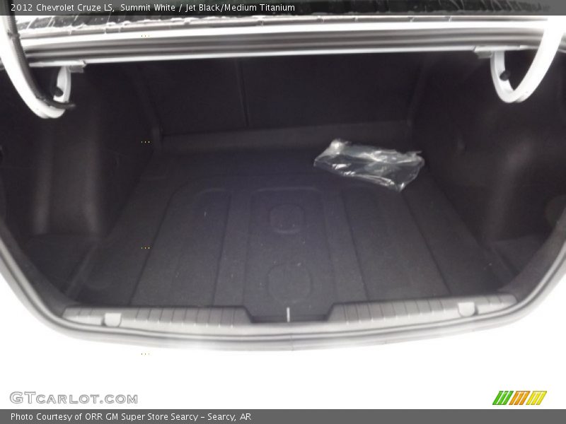 Summit White / Jet Black/Medium Titanium 2012 Chevrolet Cruze LS