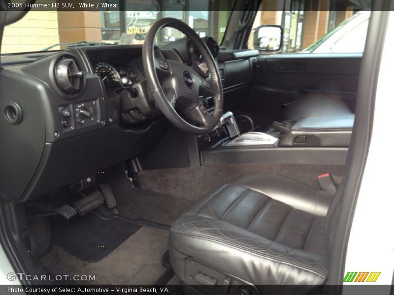 White / Wheat 2005 Hummer H2 SUV