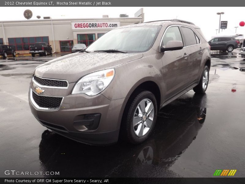 Mocha Steel Metallic / Jet Black 2012 Chevrolet Equinox LT