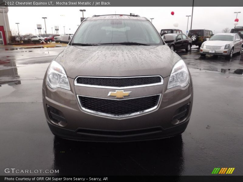 Mocha Steel Metallic / Jet Black 2012 Chevrolet Equinox LT