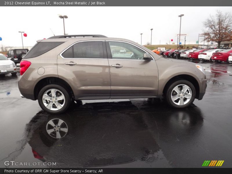 Mocha Steel Metallic / Jet Black 2012 Chevrolet Equinox LT