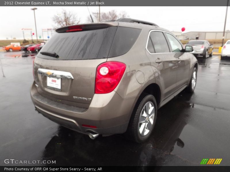 Mocha Steel Metallic / Jet Black 2012 Chevrolet Equinox LT