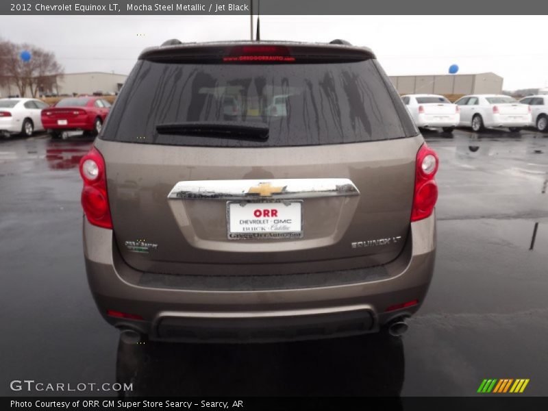 Mocha Steel Metallic / Jet Black 2012 Chevrolet Equinox LT