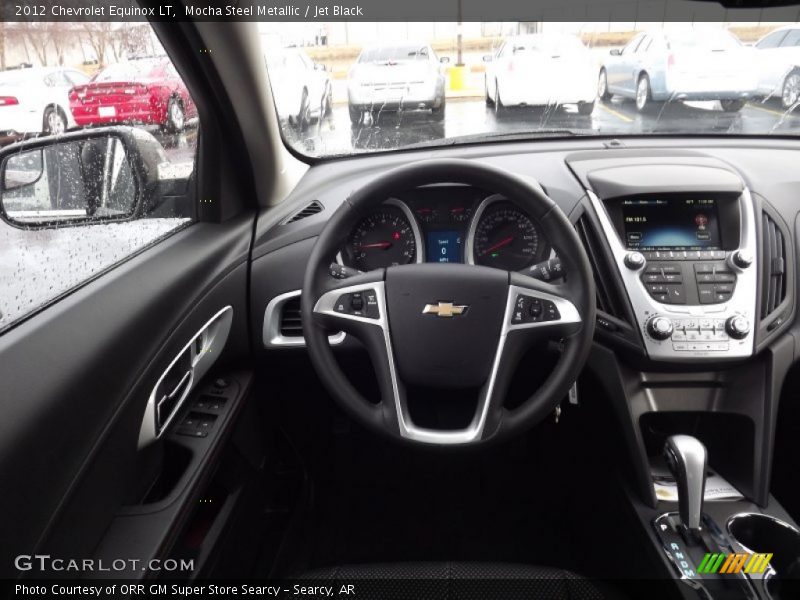 Mocha Steel Metallic / Jet Black 2012 Chevrolet Equinox LT
