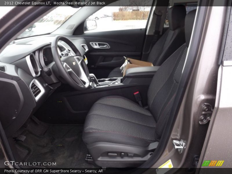 Mocha Steel Metallic / Jet Black 2012 Chevrolet Equinox LT