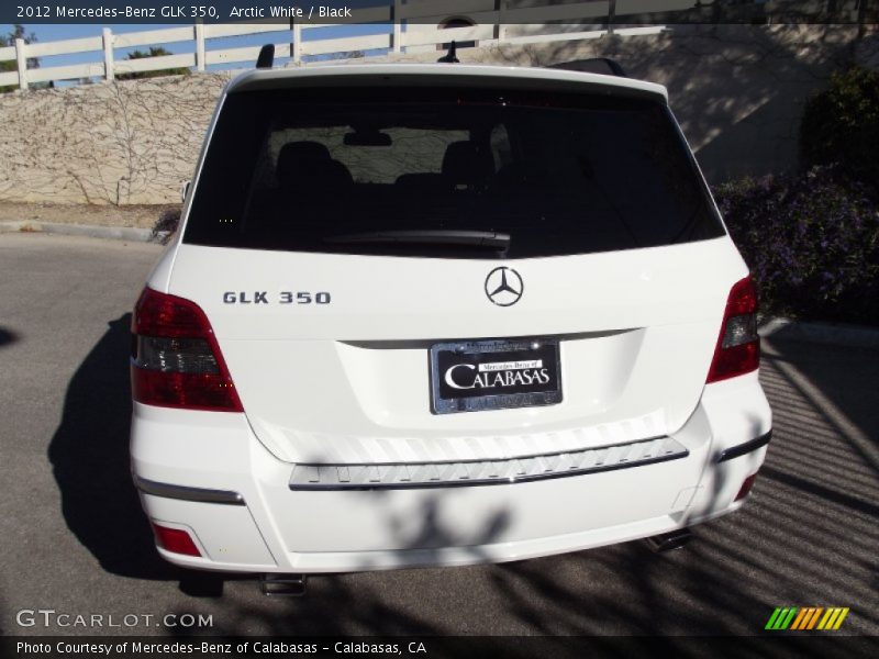 Arctic White / Black 2012 Mercedes-Benz GLK 350